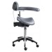 Plasdent SADDLE ASSISTANT STOOL, WIDE, BACK REST